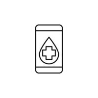 Telefon Gesundheitswesen Vektor Symbol