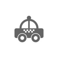 Taxi Auto Vektor Symbol