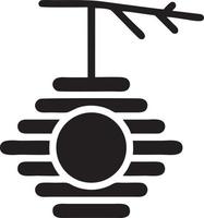 Signal Kommunikation Information Verbindung kabellos Symbol Symbol Vektor Bild, Illustration von das Netzwerk W-lan im schwarz Bild. eps 10