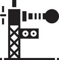 Signal Kommunikation Information Verbindung kabellos Symbol Symbol Vektor Bild, Illustration von das Netzwerk W-lan im schwarz Bild. eps 10