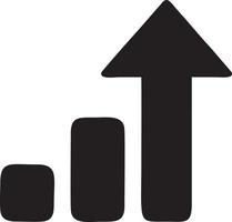 Signal Kommunikation Information Verbindung kabellos Symbol Symbol Vektor Bild, Illustration von das Netzwerk W-lan im schwarz Bild. eps 10