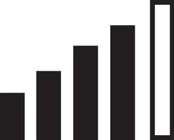 signal kommunikation information förbindelse trådlös ikon symbol vektor bild, illustration av de nätverk wiFi i svart bild. eps 10