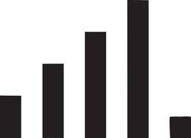 Signal Kommunikation Information Verbindung kabellos Symbol Symbol Vektor Bild, Illustration von das Netzwerk W-lan im schwarz Bild. eps 10