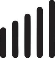 Signal Kommunikation Information Verbindung kabellos Symbol Symbol Vektor Bild, Illustration von das Netzwerk W-lan im schwarz Bild. eps 10