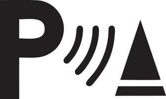 Signal Kommunikation Information Verbindung kabellos Symbol Symbol Vektor Bild, Illustration von das Netzwerk W-lan im schwarz Bild. eps 10