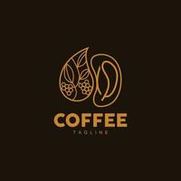 Kaffee Logo, Kaffee Baum Design, Cafe trinken Vektor, Symbol Marke Illustration Symbol vektor