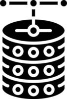 Datenbank Vektor Symbol Stil