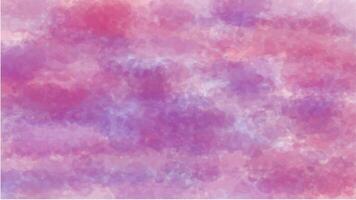 abstrakt lila vattenfärg bakgrund. måla borsta papper texturerad färga duk element. vektor