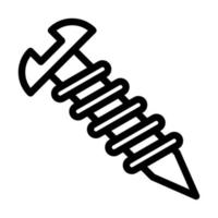 Schrauben Symbol Design vektor