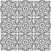 Vektor dekorieren geometrisch Blume Formen und Muster Design Hintergrund