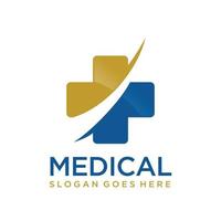 medizinisch Logo Design Vektor Illustration
