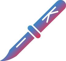 Vektor Design Messer Symbol Stil