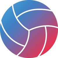 vektor design volleyboll ikon stil