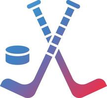 Vektor Design Eis Eishockey Symbol Stil