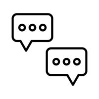 Chat-Vektor-Symbol