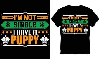 hund älskarens t-shirt design vektor