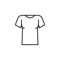 Kleider Ärmel T-Shirt Vektor Symbol