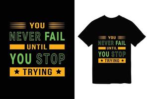 bäst motivationer typografi t-shirt design vektor