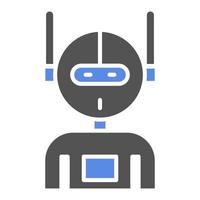 Roboter Vektor Symbol Stil