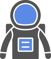 Astronaut Vektor Symbol Stil