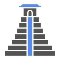 chichen itza Vektor Symbol Stil