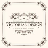 Victorian Design Mall vektor