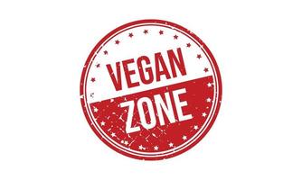 vegan Zone Gummi Briefmarke. vegan Zone Gummi Grunge Briefmarke Siegel Vektor Illustration