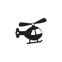 klein Hubschrauber Spielzeug Vektor Symbol