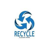 recyceln Symbol - - Recycling Symbol Wiederverwendung Vektor Grafik Logo