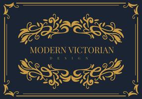 modern viktoriansk ram vektor