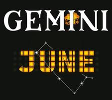 gemini juni skjorta, zodiaken gemini vektor