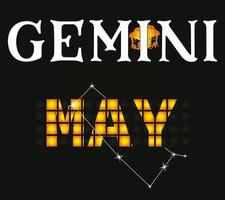 gemini Maj skjorta, zodiaken gemini vektor