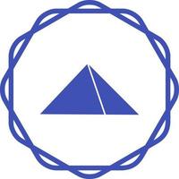 Symbol für Pyramidenvektor vektor