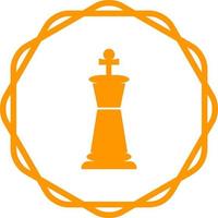 Schach-Vektor-Symbol vektor