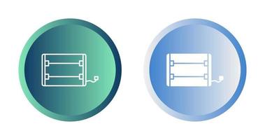 Vektorsymbol für elektrische Heizung vektor