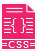 CSS Vektor Symbol Stil