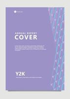 lila färgad abstrakt vektor omslag med triangel mönster. lämplig för årlig Rapportera, katalog, certifikat, mall, dokumentera, bok, tidskrift, och offentliggörande