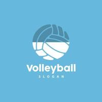 volleyboll logotyp, sport enkel design, värld sporter turnering vektor, illustration symbol ikon vektor