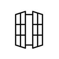 Fenster Symbol Design Vektor