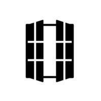 Fenster Symbol Design Vektor