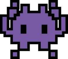 Raum Monster- Smiley Emoji, Emoticons. vektor