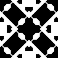 svartvit abstrakt geometrisk textur. eleganta design i mode stil vektor