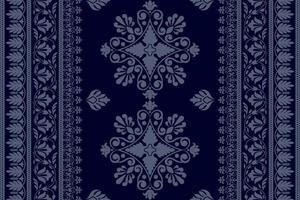 Blumen- nahtlos Muster. Vektor indisch dekorativ Hintergrund. Batik Indonesien. bunt Muster mit Paisley und stilisiert Blumen. Design zum Verpackung Papier, Abdeckung, Stoff, Textil, Hintergrund, Vorhänge