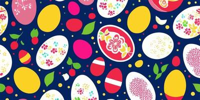 vektor påsk ägg vattenfärg illustrationer för konstnärlig projekt