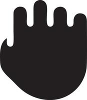 hand ikon symbol vektor bild. illustration av de isolerat finger hand Rör mänsklig design. eps 10