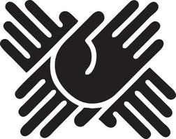 hand ikon symbol vektor bild. illustration av de isolerat finger hand Rör mänsklig design. eps 10