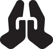 Hand Symbol Symbol Vektor Bild. Illustration von das isoliert Finger Hand berühren Mensch Design. eps 10