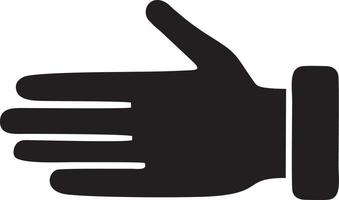 Hand Symbol Symbol Vektor Bild. Illustration von das isoliert Finger Hand berühren Mensch Design. eps 10