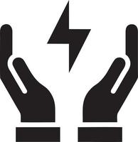 Hand Symbol Symbol Vektor Bild. Illustration von das isoliert Finger Hand berühren Mensch Design. eps 10