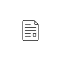 anteckningsbok och arkiv enkel ikon vektor